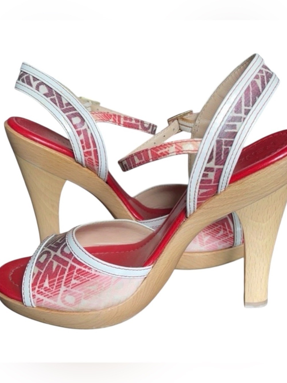 Fendi FF Logo Platform Sandals